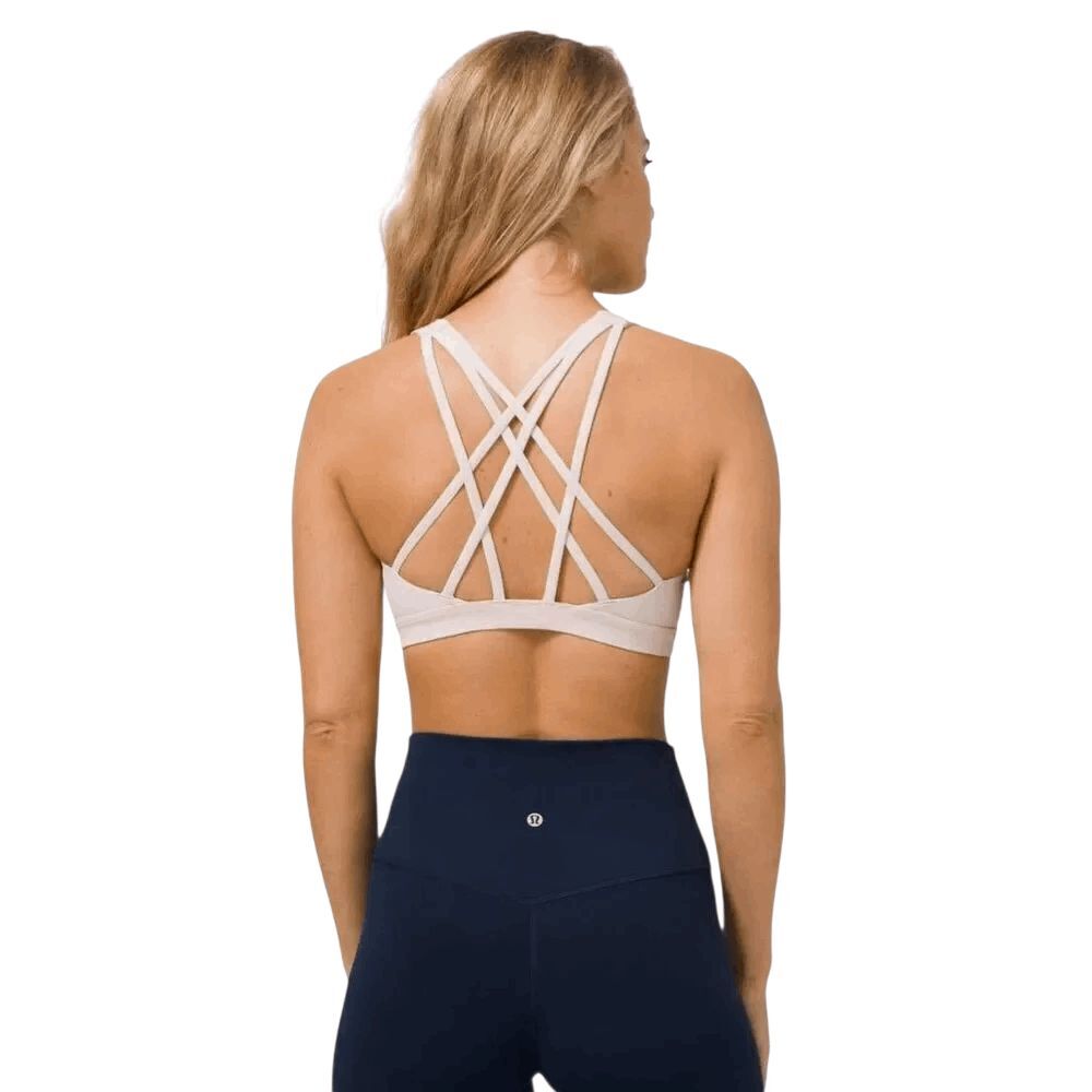 LULULEMON ATHLETICA Free To Be Serene Bra 'Light Support C/D Cup' Size 4